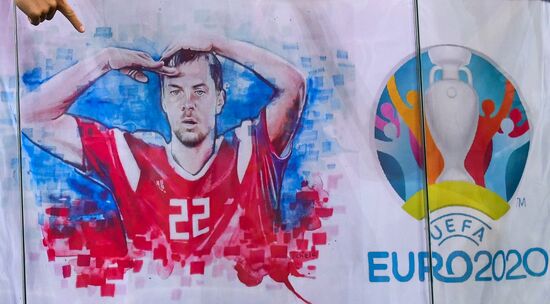 Russia Soccer Euro 2020 Russia - Cyprus