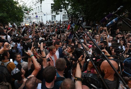 Russia Golunov Release