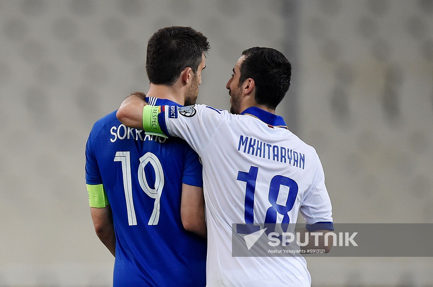 Greece Soccer Euro 2020 Qualifier Greece - Armenia