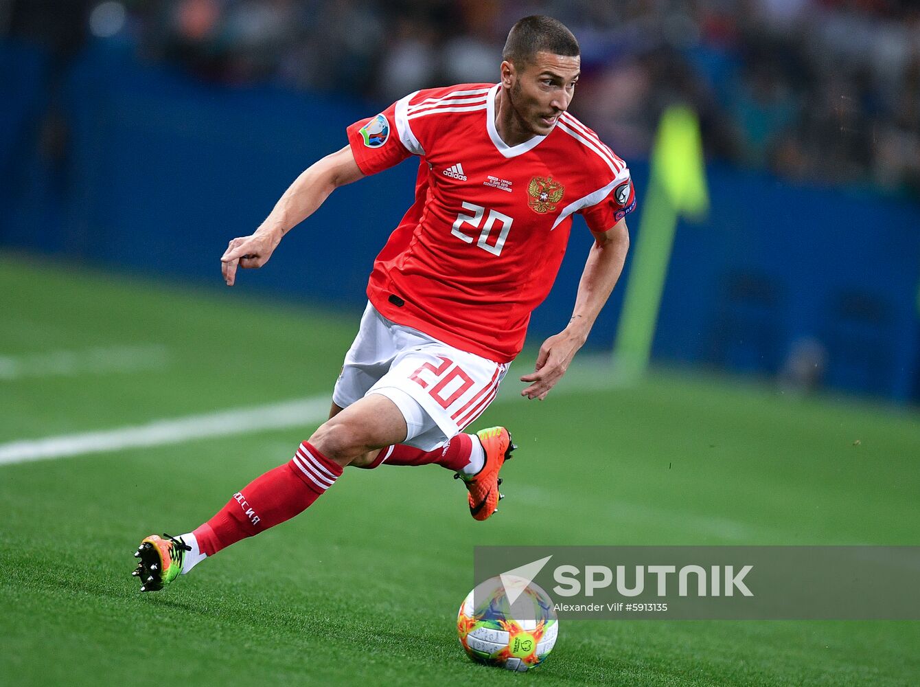 Russia Soccer Euro 2020 Russia - Cyprus