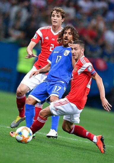 Russia Soccer Euro 2020 Russia - Cyprus