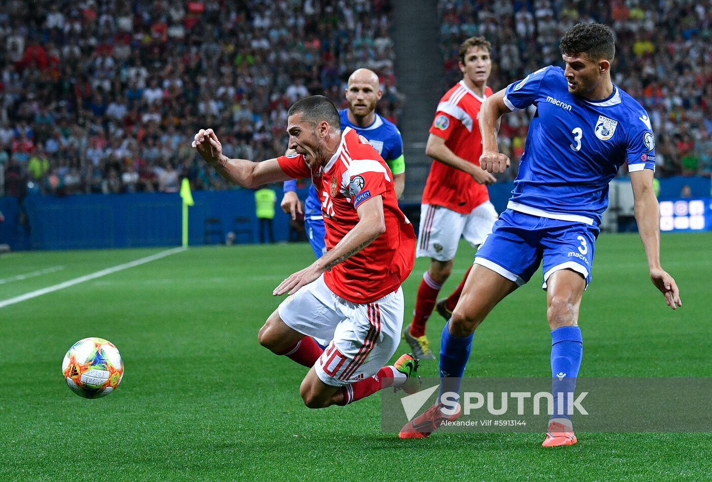 Russia Soccer Euro 2020 Russia - Cyprus