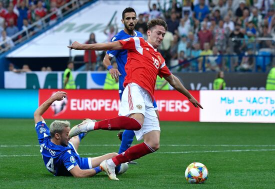 Russia Soccer Euro 2020 Russia - Cyprus