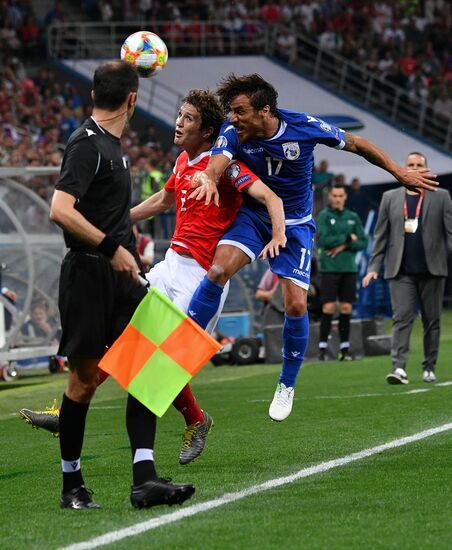 Russia Soccer Euro 2020 Russia - Cyprus