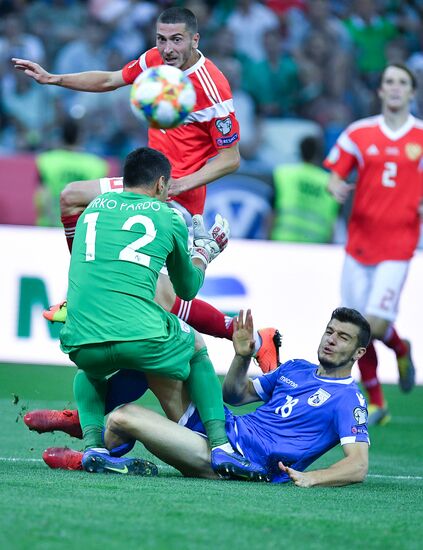 Russia Soccer Euro 2020 Russia - Cyprus