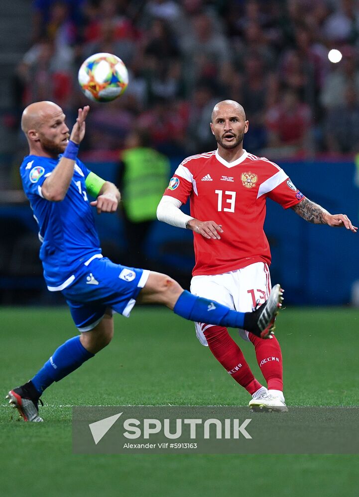 Russia Soccer Euro 2020 Russia - Cyprus