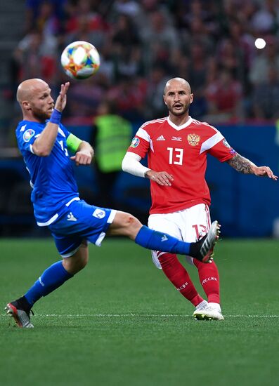 Russia Soccer Euro 2020 Russia - Cyprus