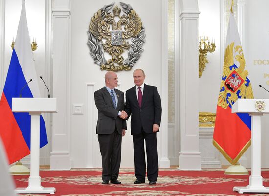 Russia Putin Awards