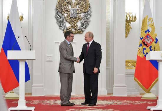 Russia Putin Awards