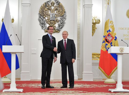 Russia Putin Awards