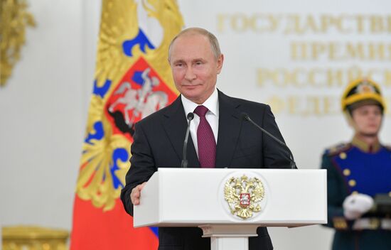 Russia Putin Awards