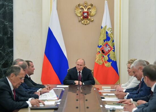 Russia Putin Security Council