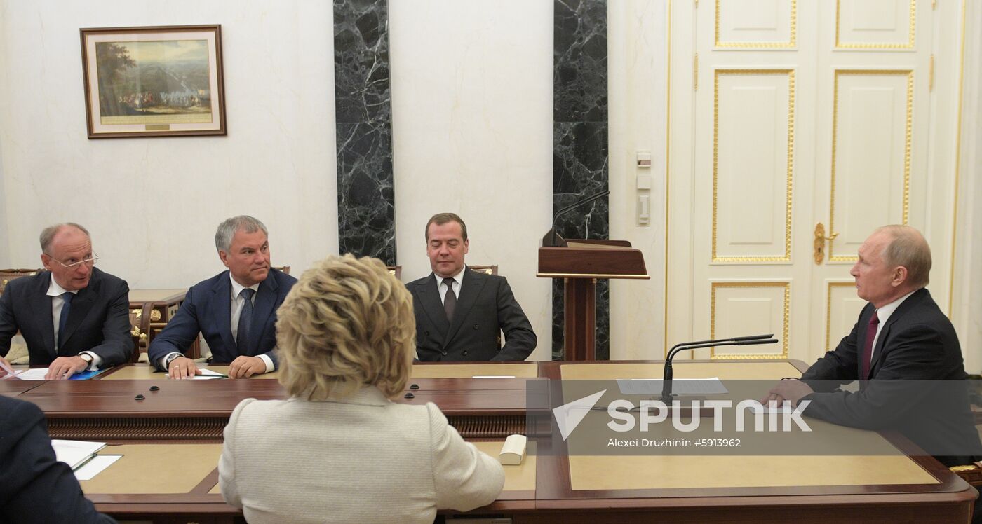 Russia Putin Security Council