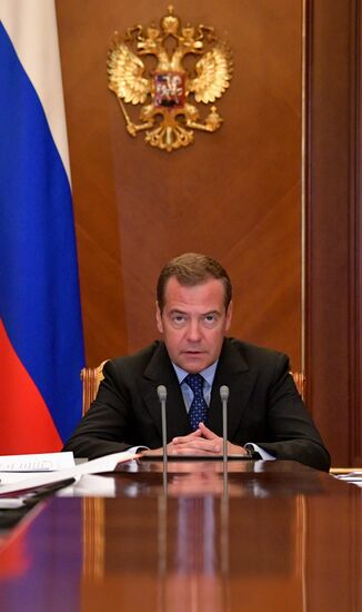 Russia Medvedev Roscosmos