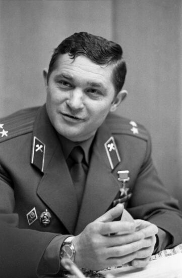 Head of fire unit, Lt Colonel Leonid Telyatnikov