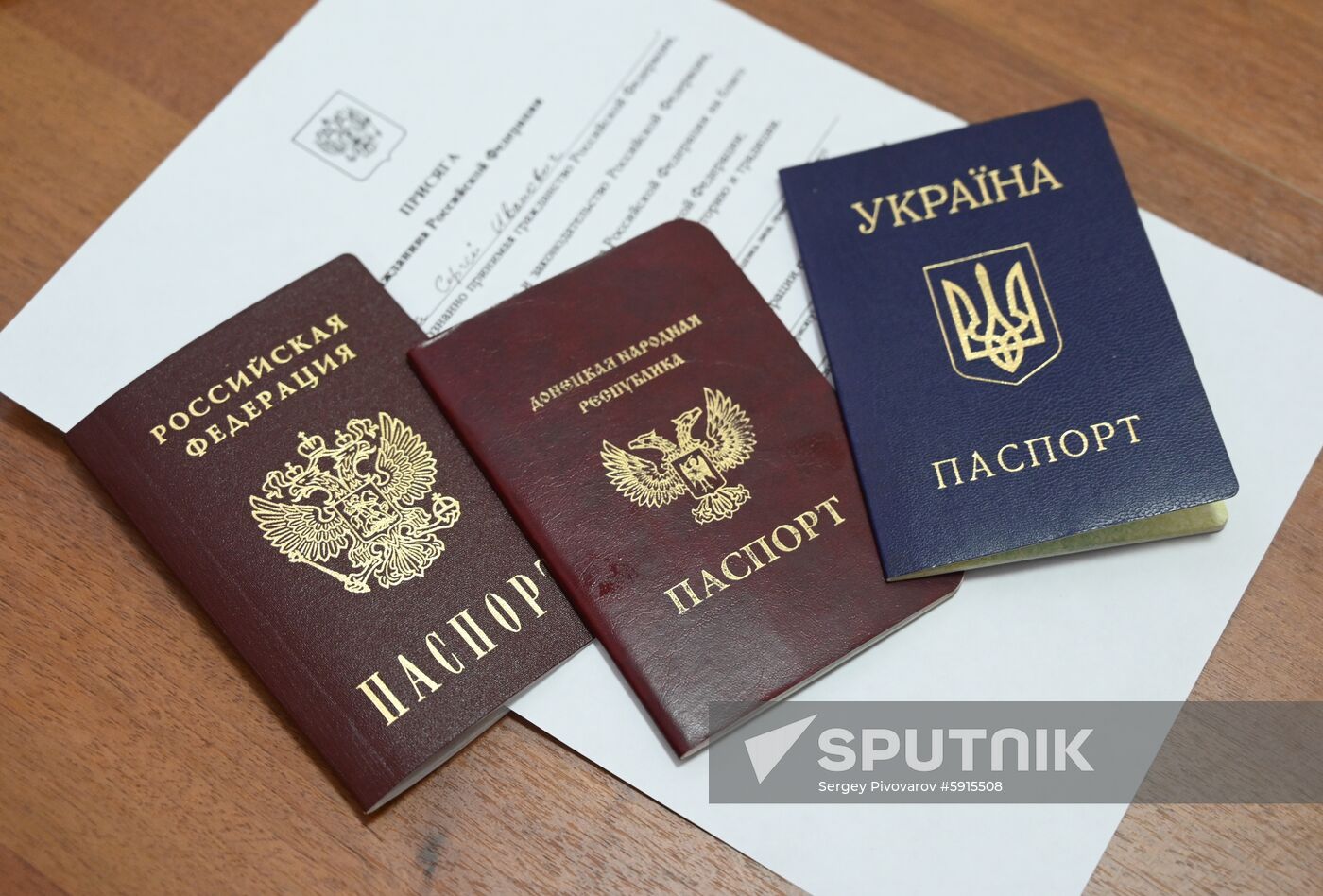 Russia DPR LPR Russian Passports