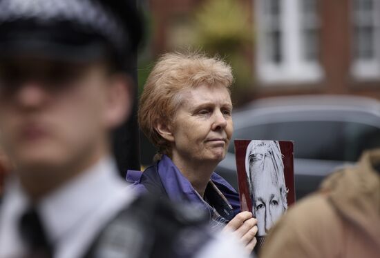 Great Britain Wikileaks Assange Court