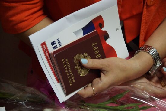 Russia DPR LPR Russian Passports