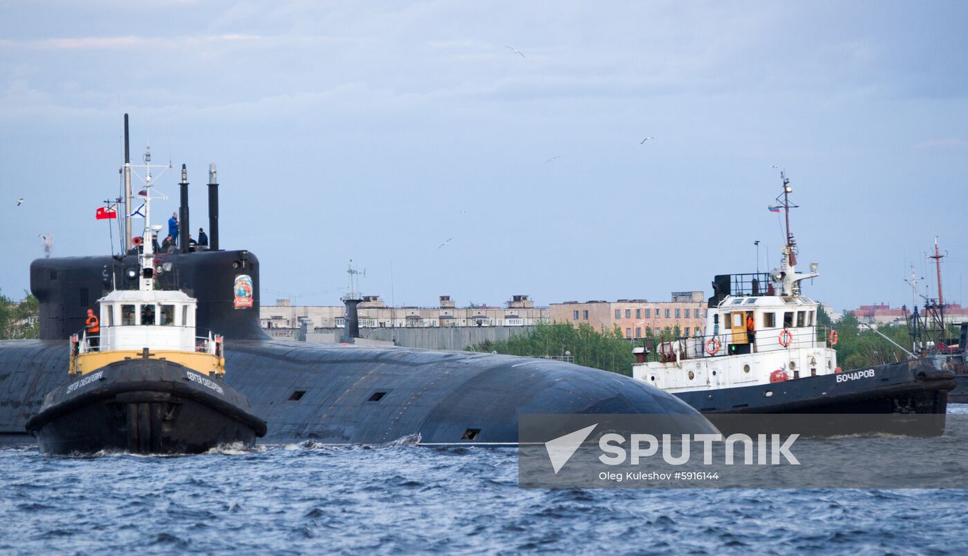 Russia Knyaz Vladimir Submarine