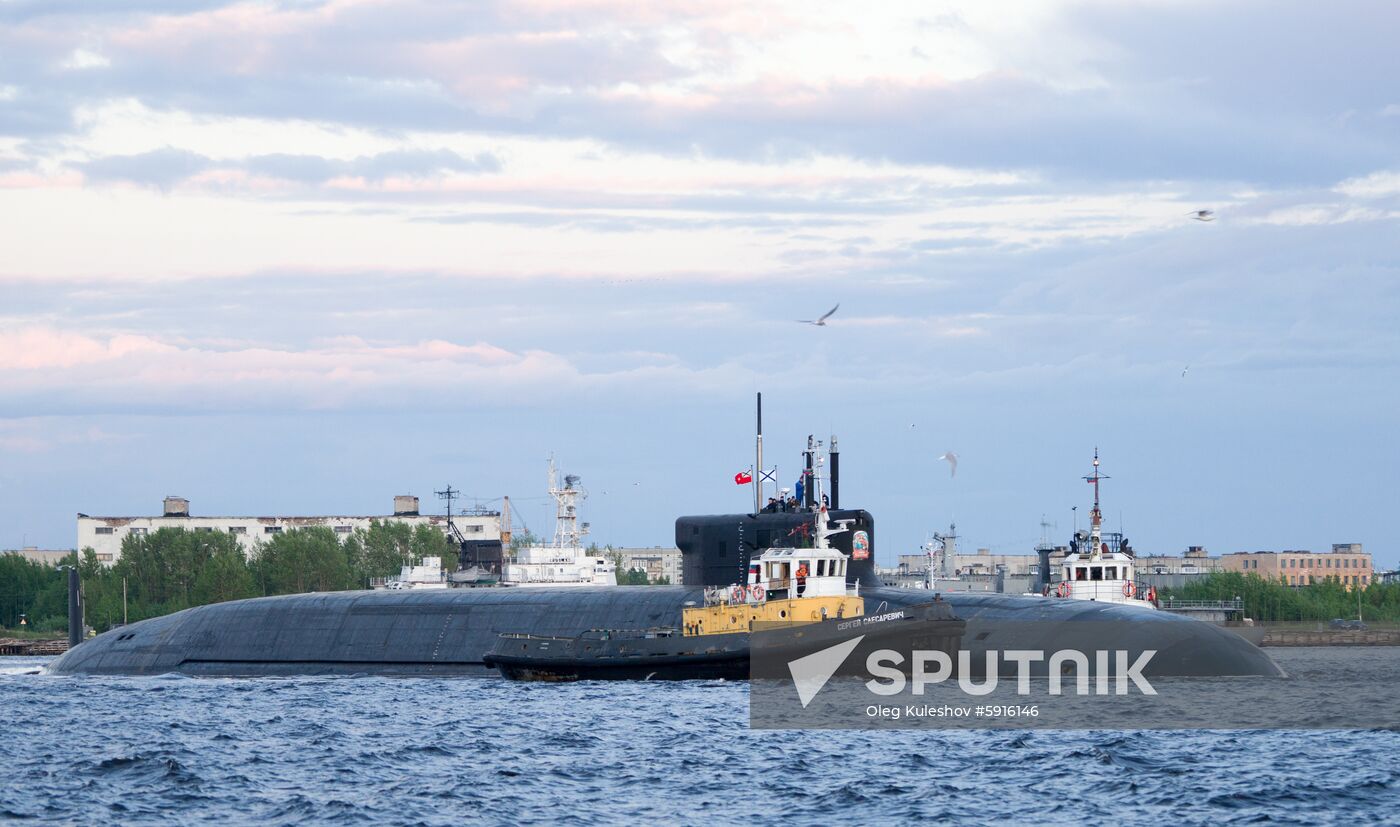 Russia Knyaz Vladimir Submarine