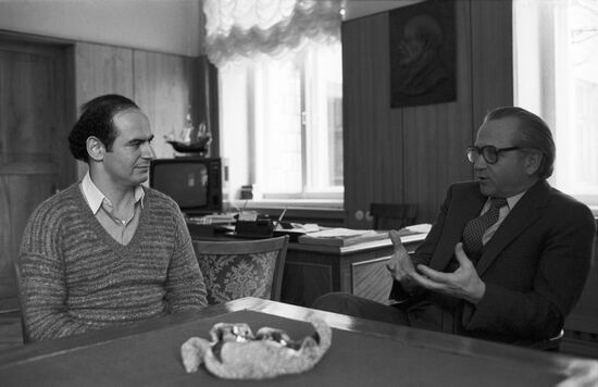Foreign students in USSR