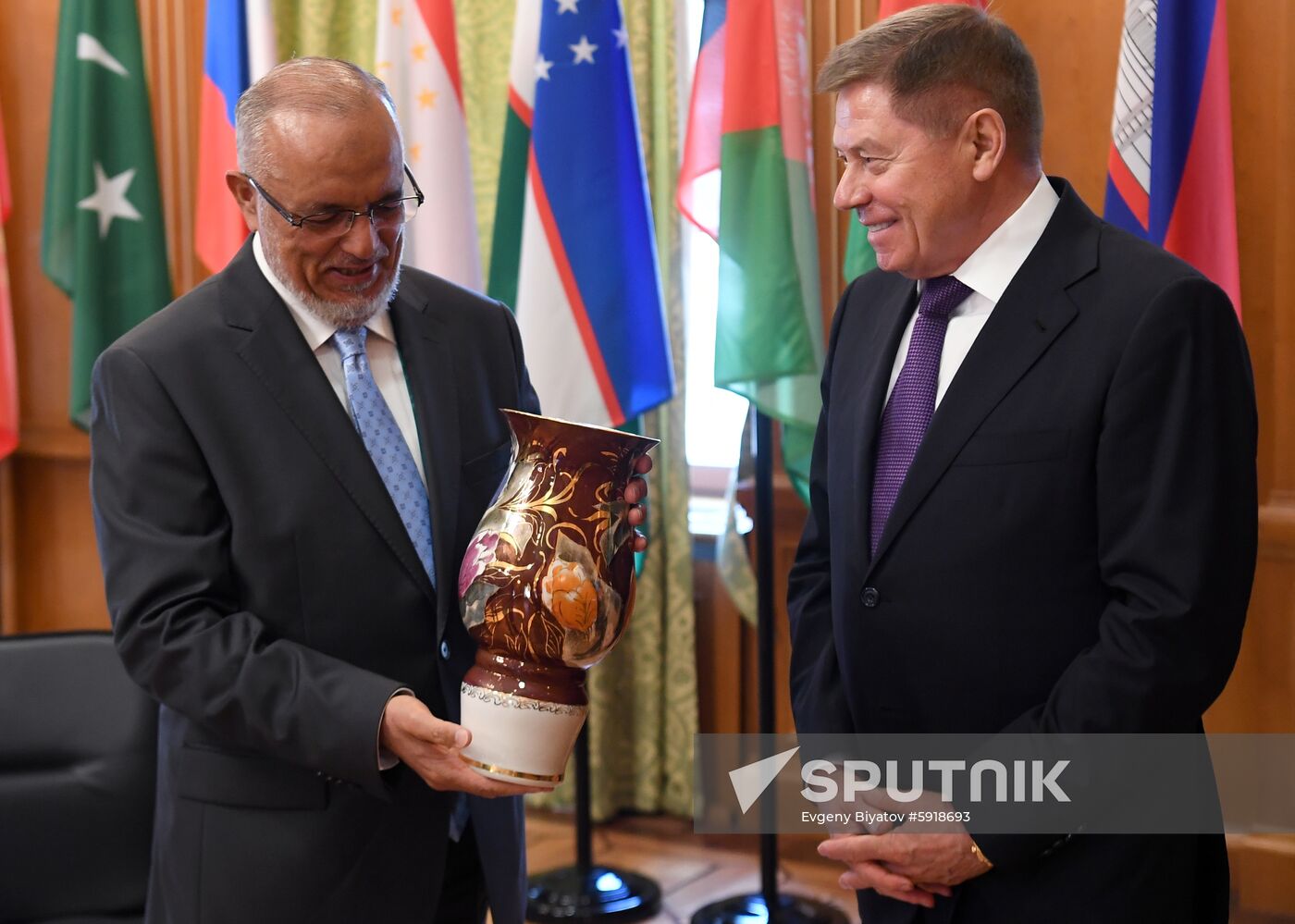 Meetings by Chief Justice of the Supreme Court of the Russian Federation Vyacheslav Lebedev with the delegations of the SCO supreme courts