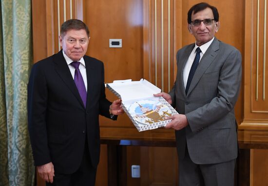 Meetings by Chief Justice of the Supreme Court of the Russian Federation Vyacheslav Lebedev with the delegations of the SCO supreme courts