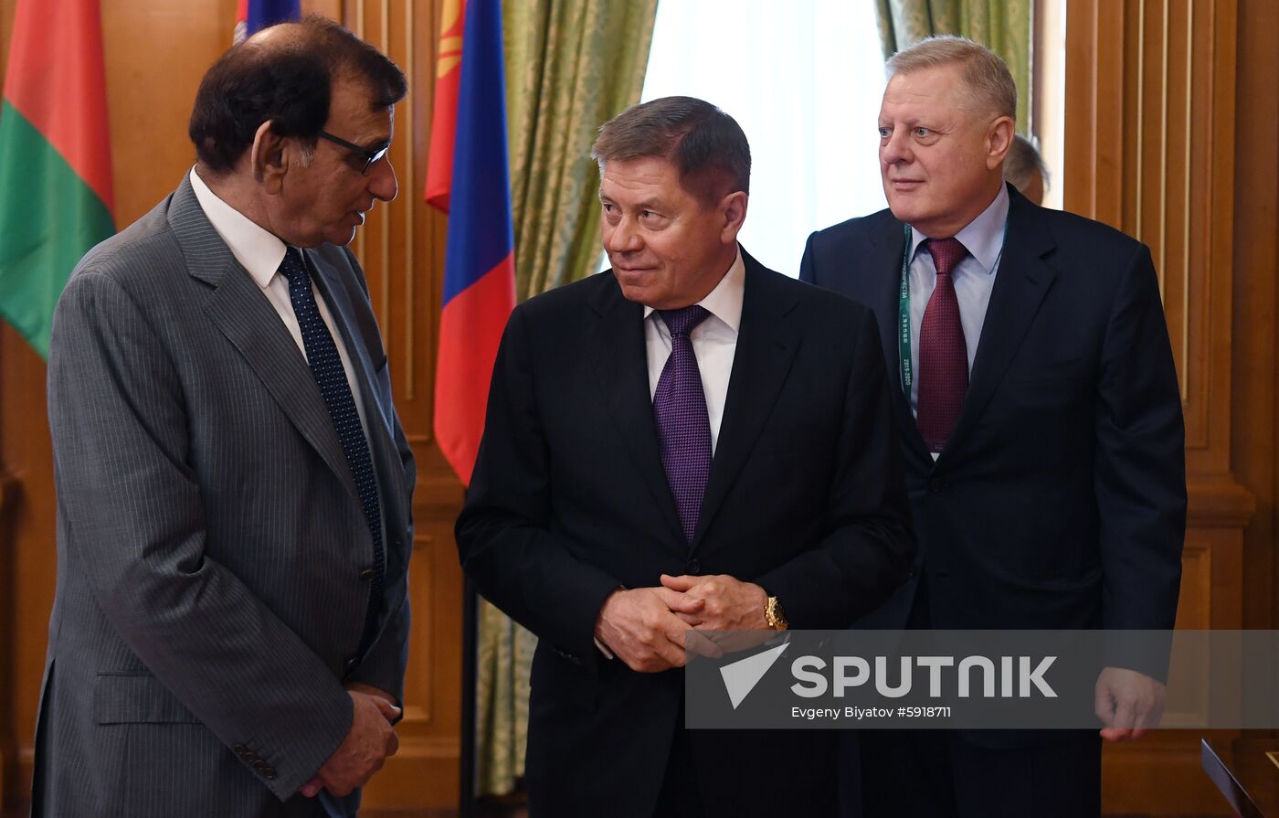 Meetings by Chief Justice of the Supreme Court of the Russian Federation Vyacheslav Lebedev with the delegations of the SCO supreme courts