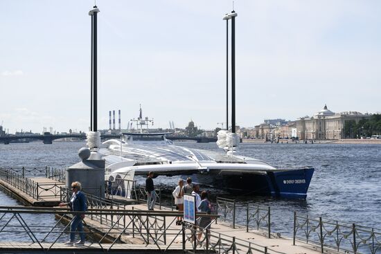 Russia Hydrogen-Powered Boat