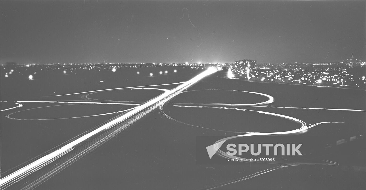 Intersection of MKAD with Minskoye Motorway