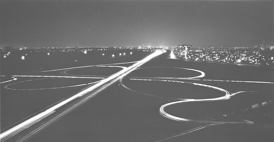 Intersection of MKAD with Minskoye Motorway