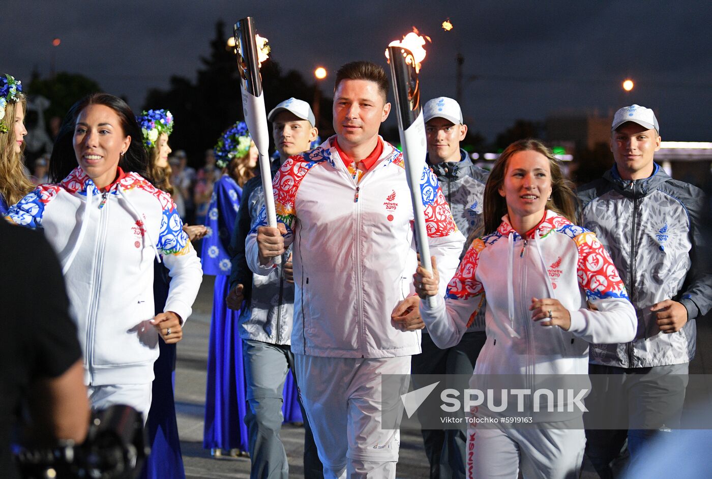 Belarus European Games Torch Relay