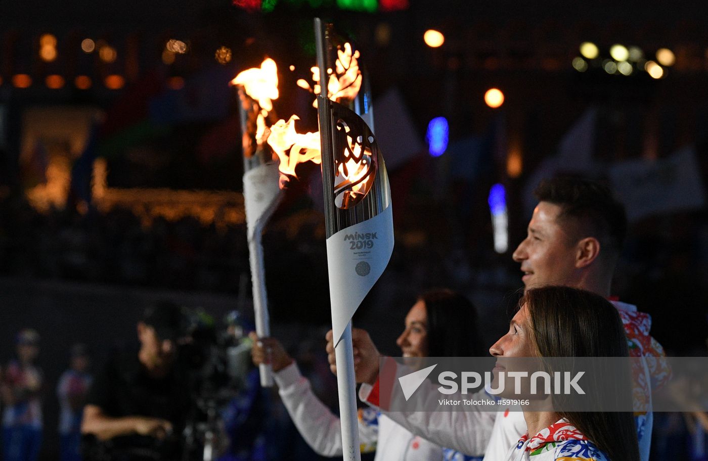 Belarus European Games Torch Relay