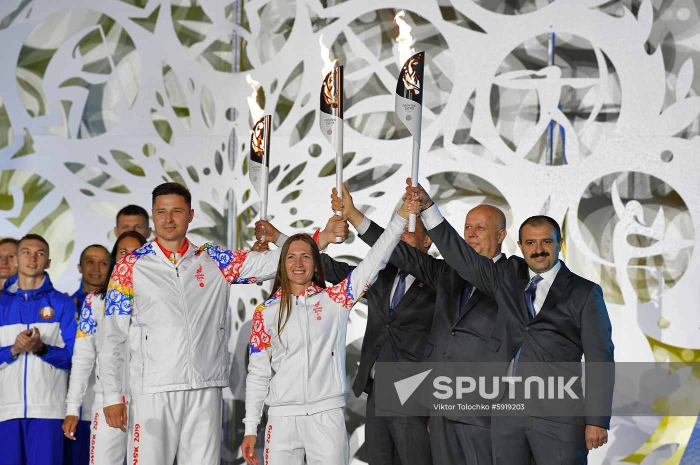 Belarus European Games Torch Relay