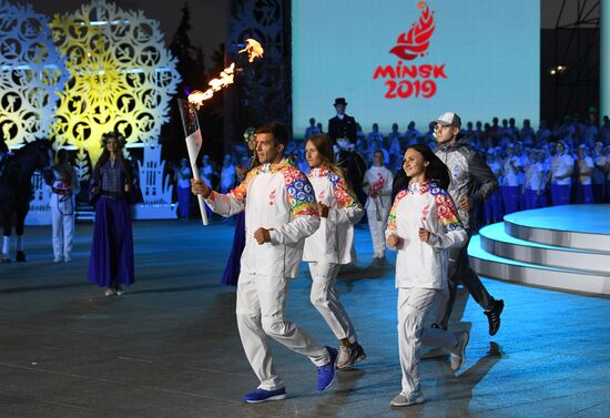 Belarus European Games Torch Relay