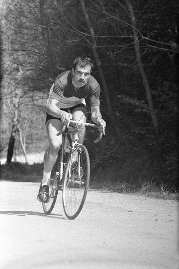 Cycling racer Gainan Saidkhuzhin