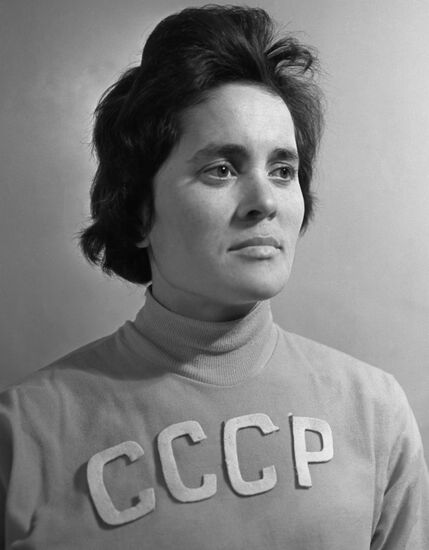 Skier Radya Yeroshina