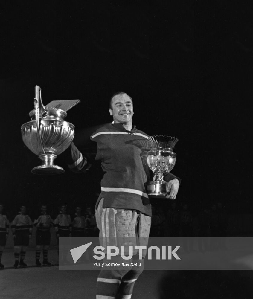Ice hockey player Konstantin Loktev