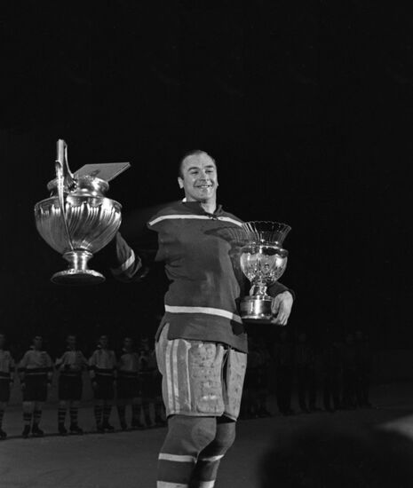 Ice hockey player Konstantin Loktev