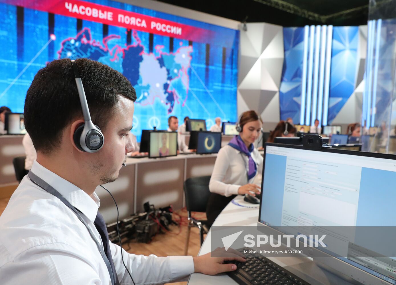 Russia Putin Nationwide Call-in