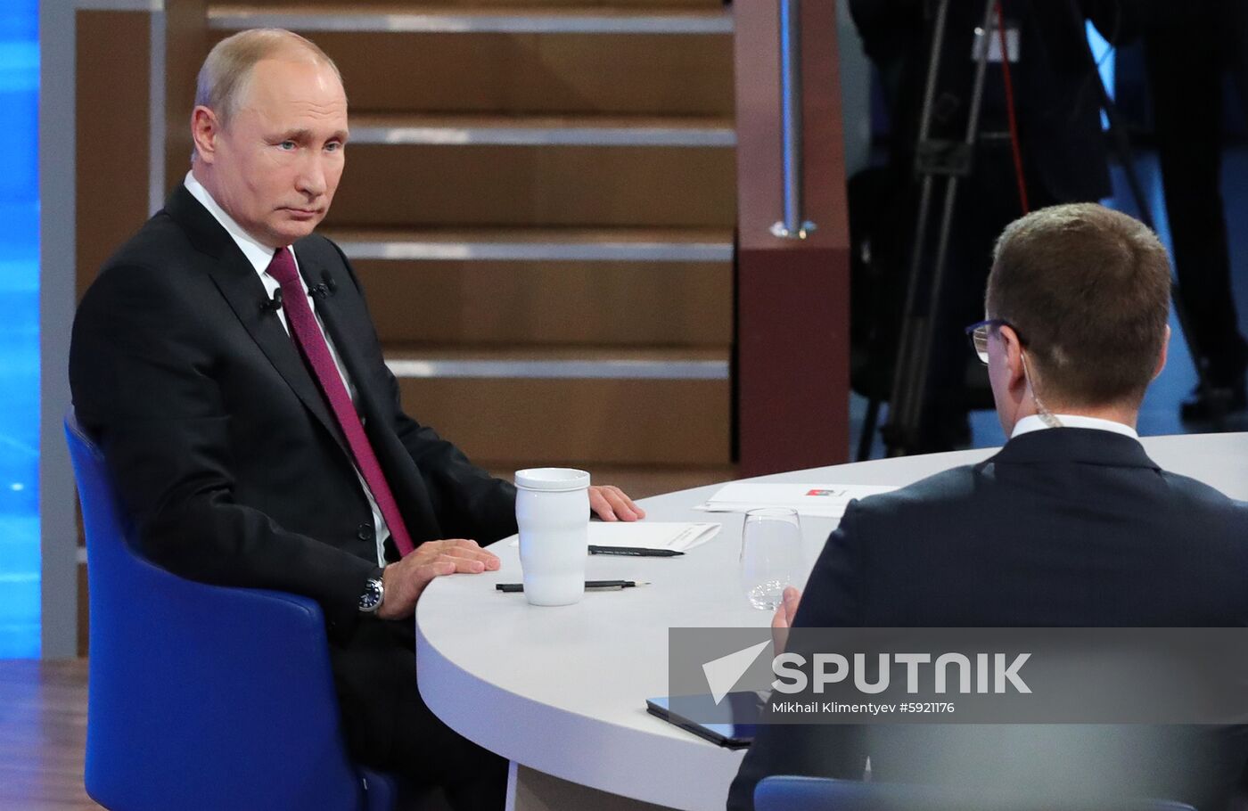 Russia Putin Nationwide Call-in
