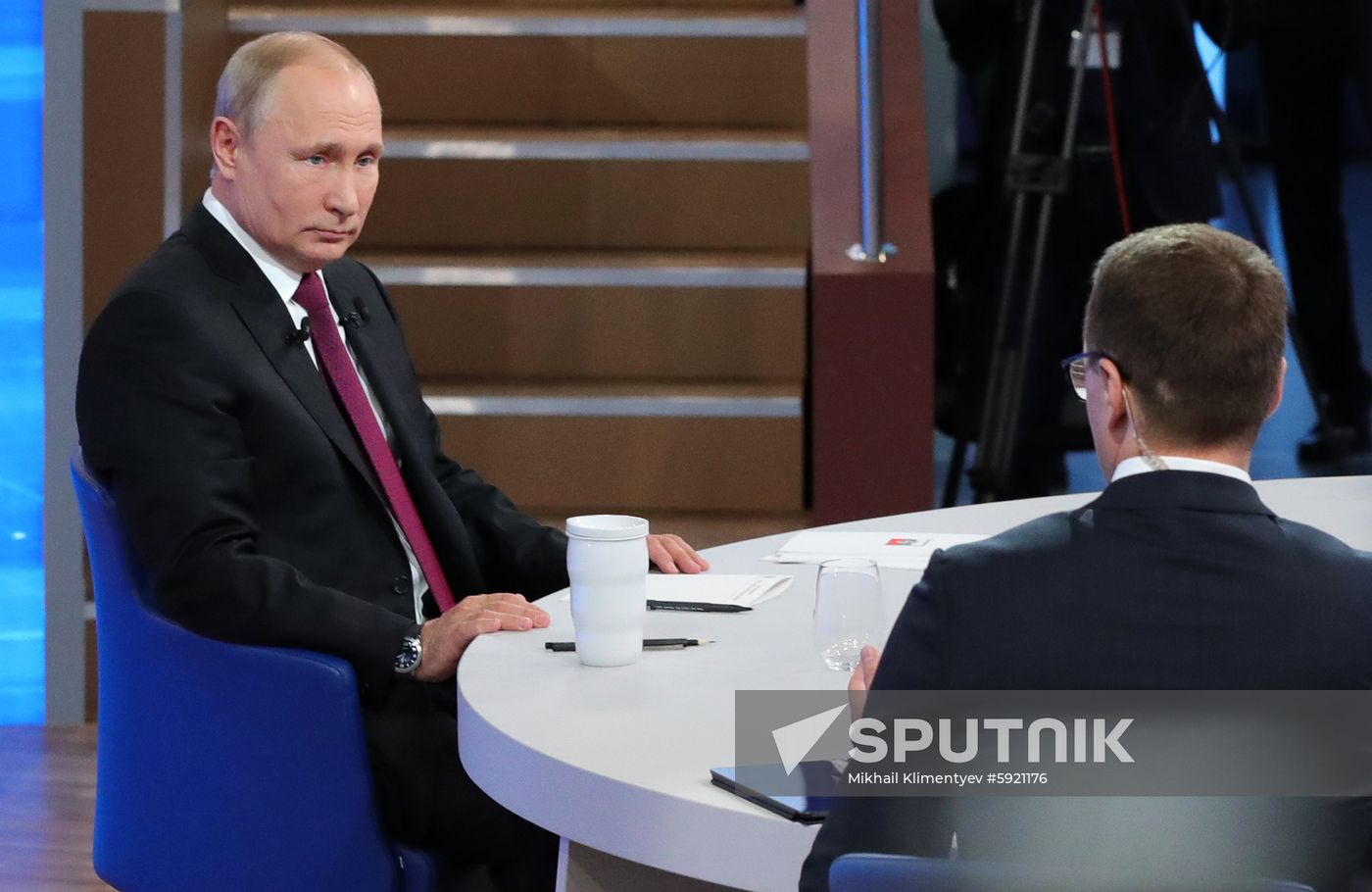 Russia Putin Nationwide Call-in
