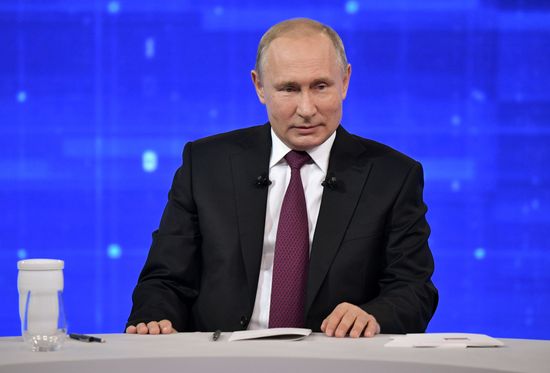 Russia Putin Nationwide Call-in