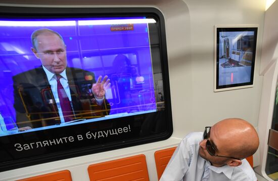 Russia Putin Nationwide Call-in