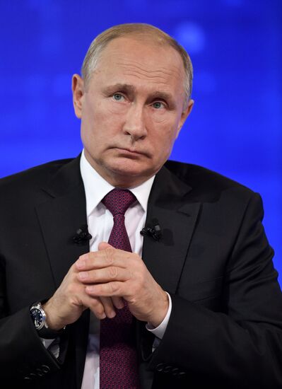 Russia Putin Nationwide Call-in