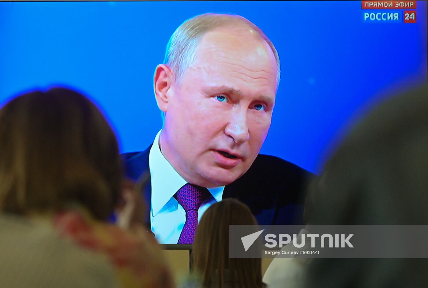 Russia Putin Nationwide Call-in