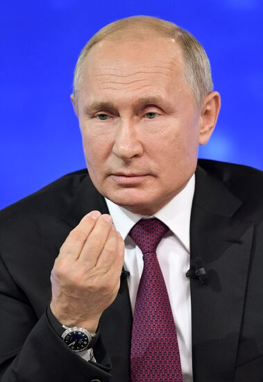 Russia Putin Nationwide Call-in