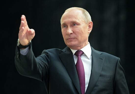 Russia Putin Nationwide Call-in