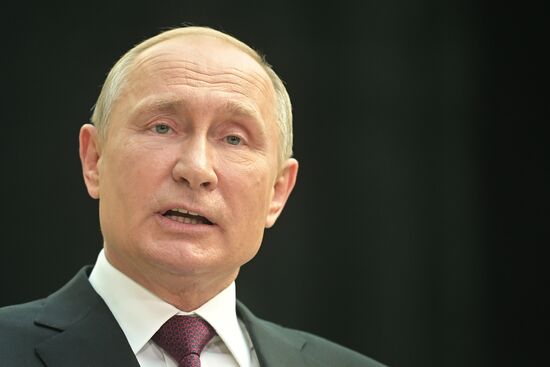 Russia Putin Nationwide Call-in