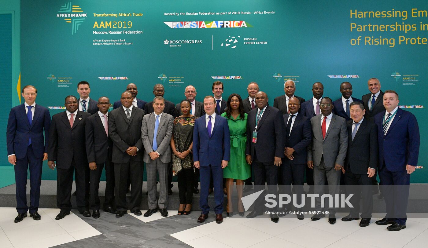 Russia Medvedev Africa Conference